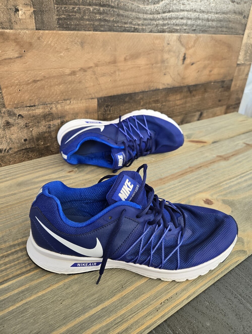Nike Mens Air Relentless 6 843836-400 Blue Running Shoes Sneakers Size 11